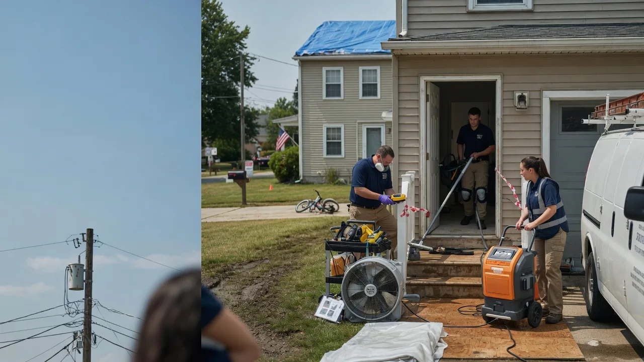 Water Damage Repair in Holbrook, PA near me